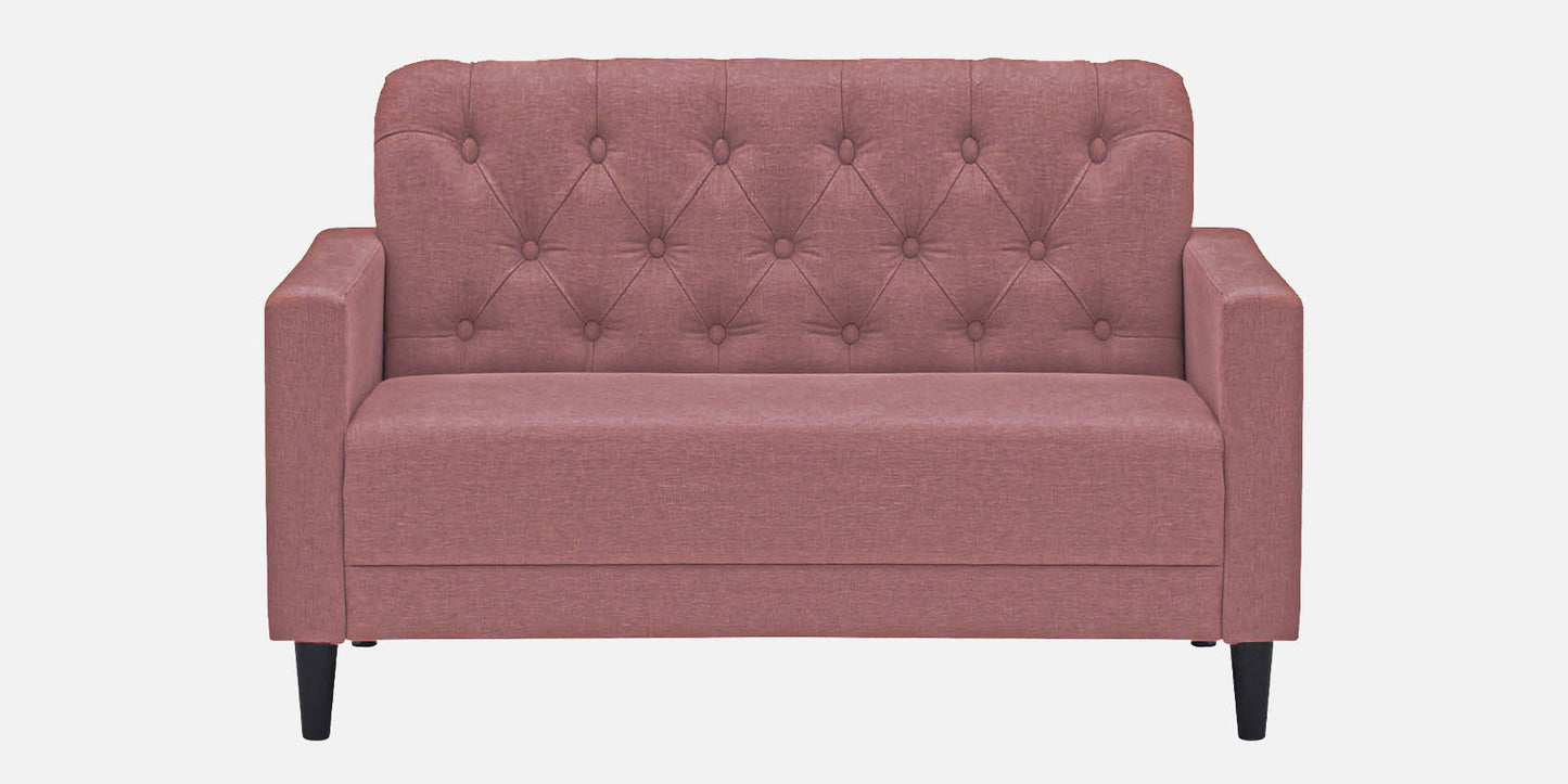 Eden Tufted Back Sofa - RUST