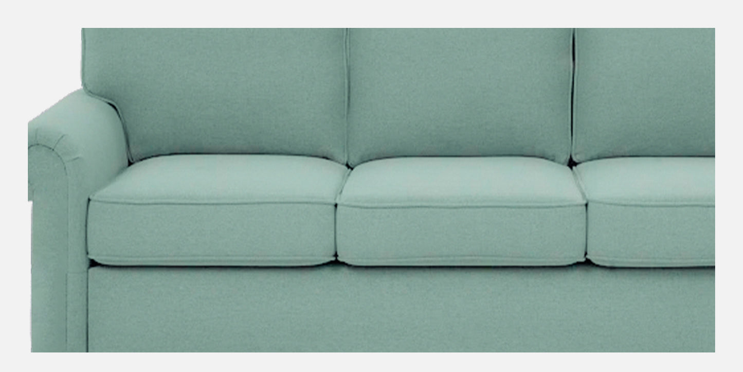 Sarra Cushion Back Sofa- Sea Green