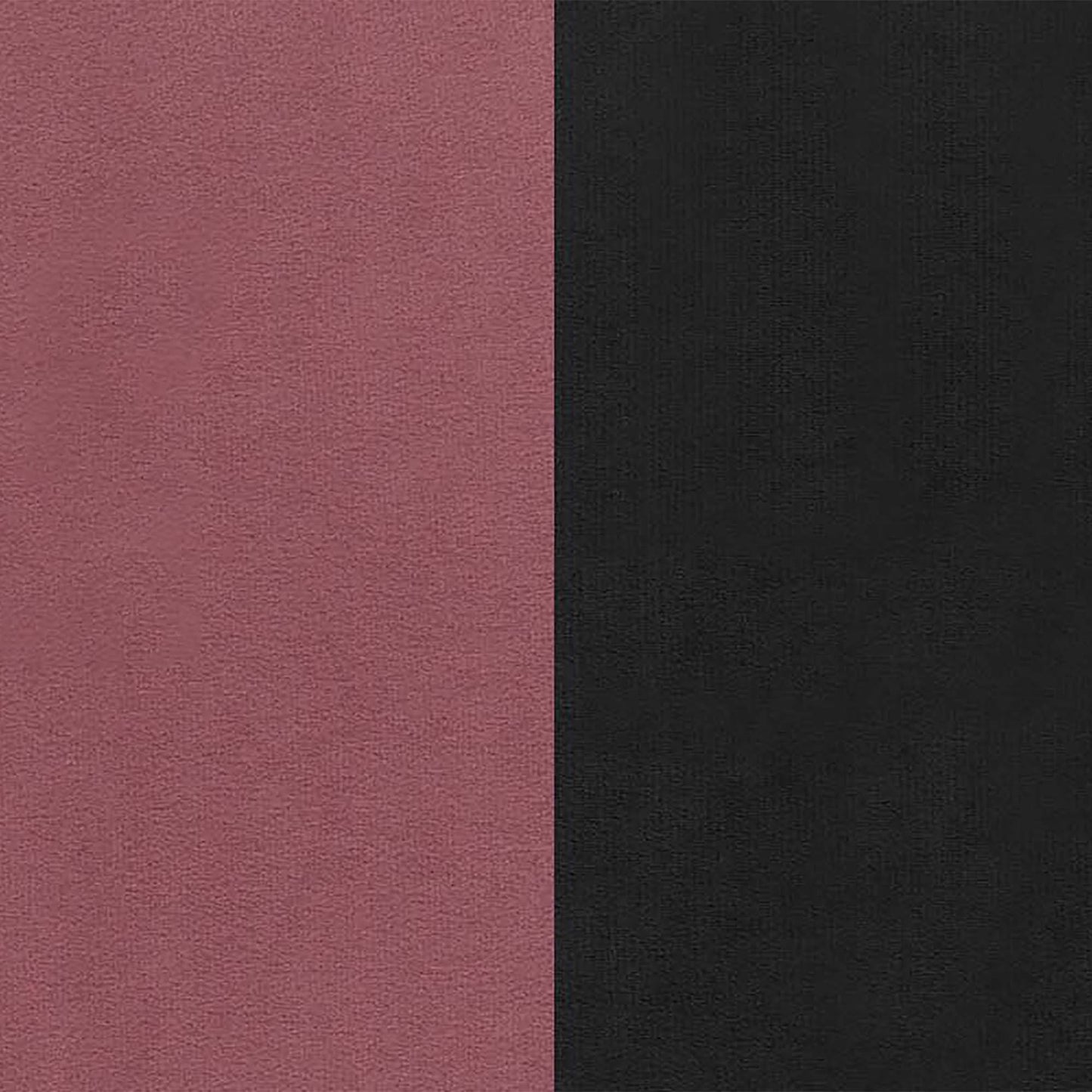 Beckett Cushion Back Fabric Sofa - Dark Pink & Black