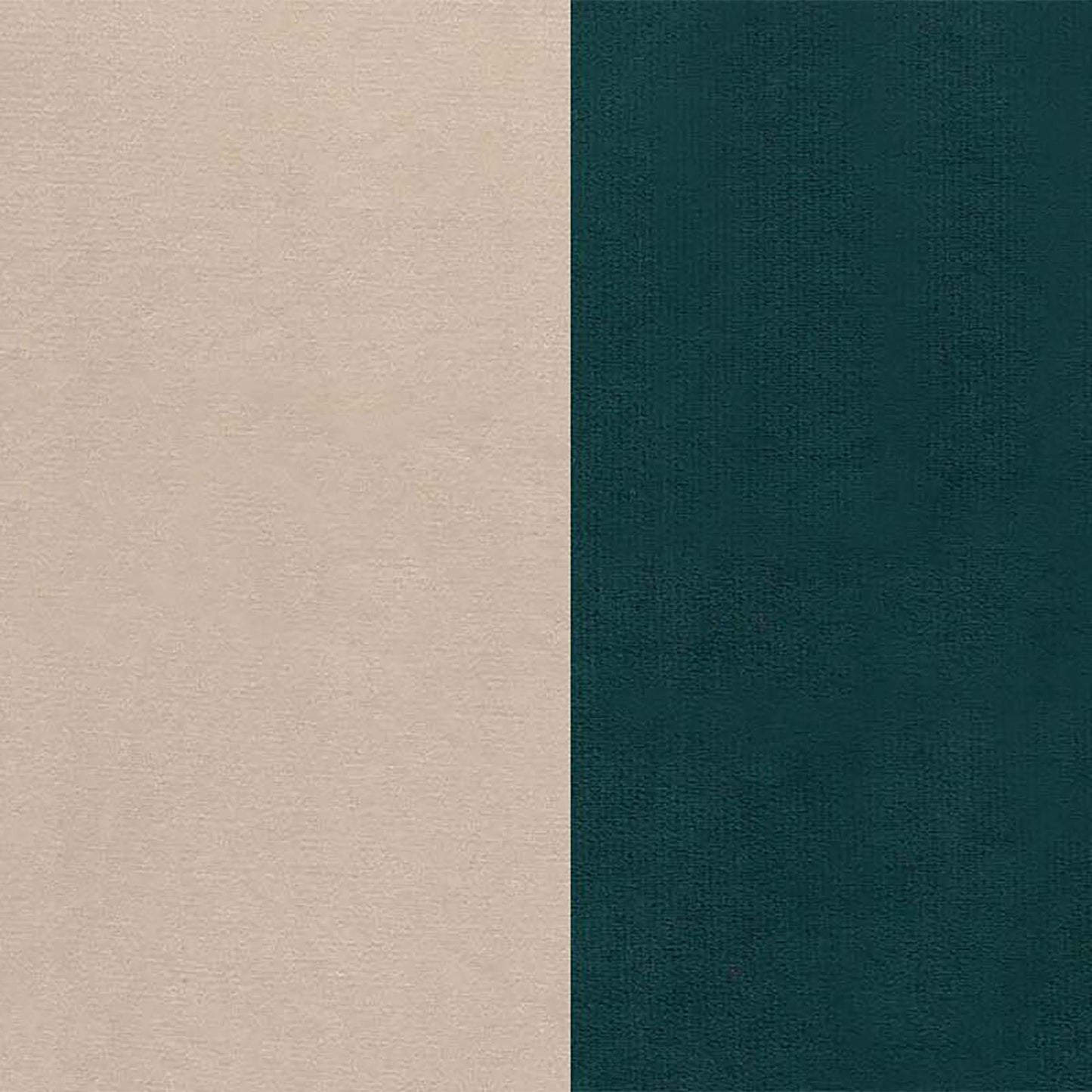 Beckett Cushion Back Fabric Sofa - Beige & Green