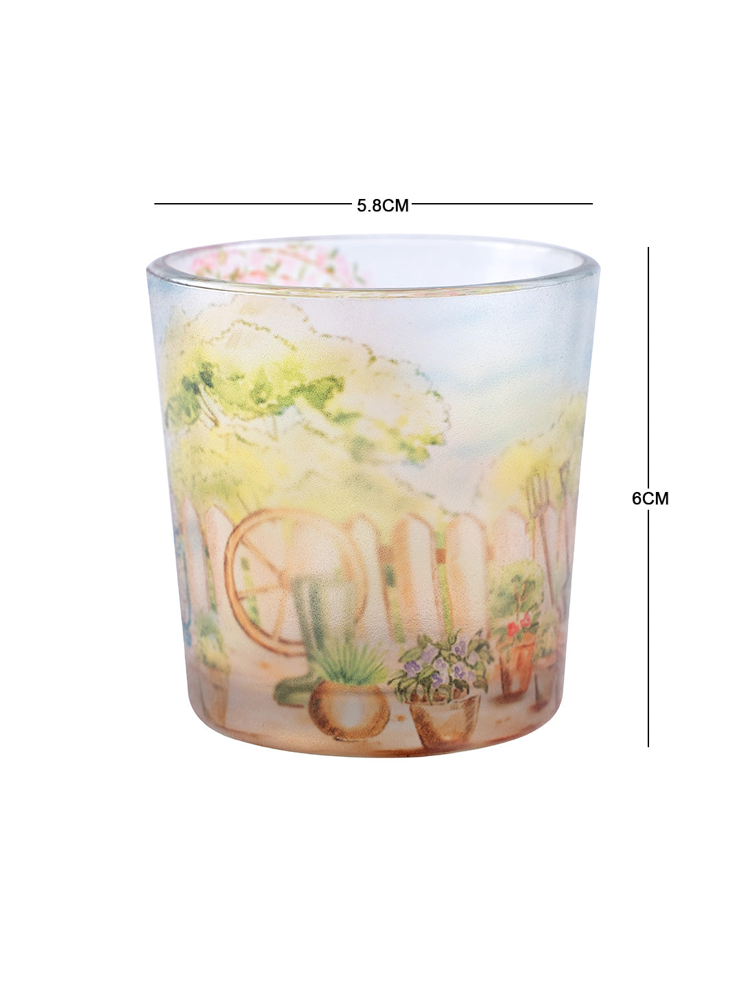 English Garden Candle Votives Set of 2