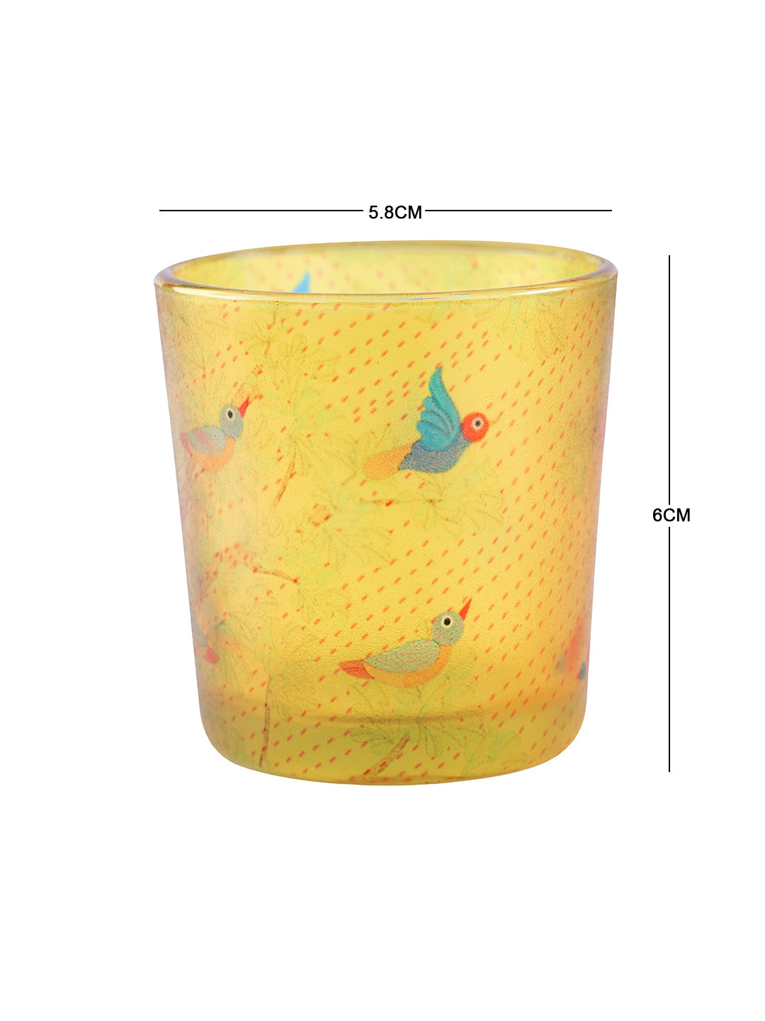 Gond Art Inspired Candle Votives Set of 2