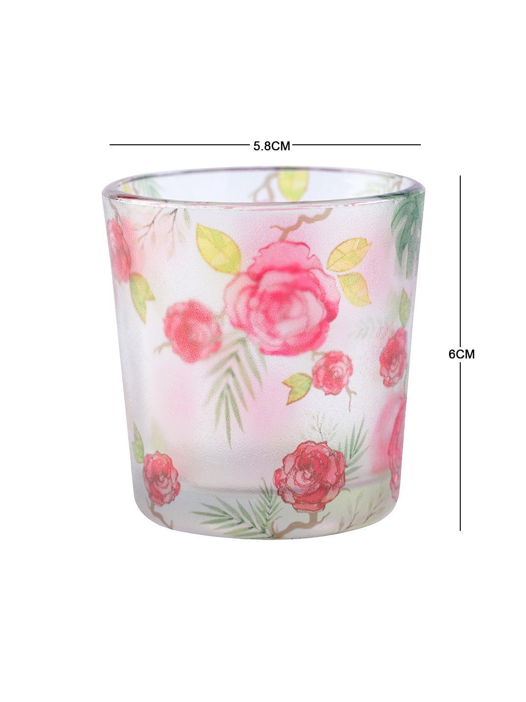 Misty Morning White Candle Votives Set of 2