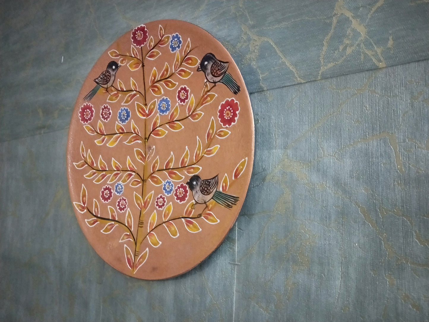 Mia - Wall Panel Art - Multi Colour Paint Finish