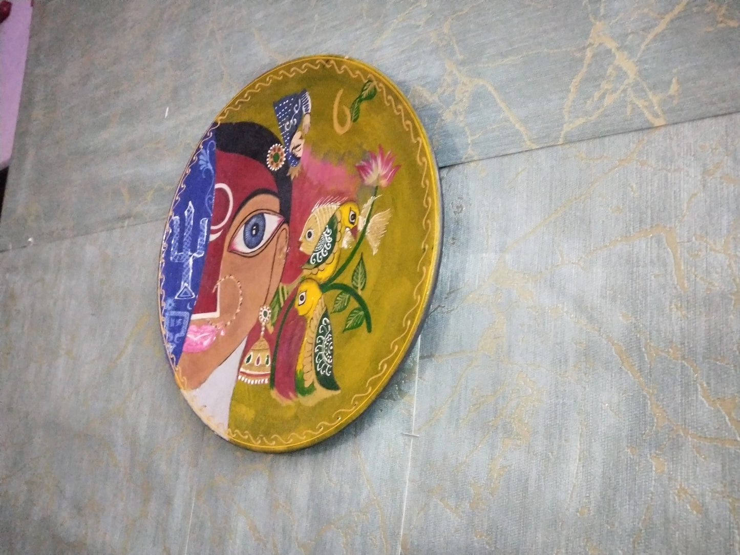 Tamer - Wall Panel Art - Multi Colour Paint Finish