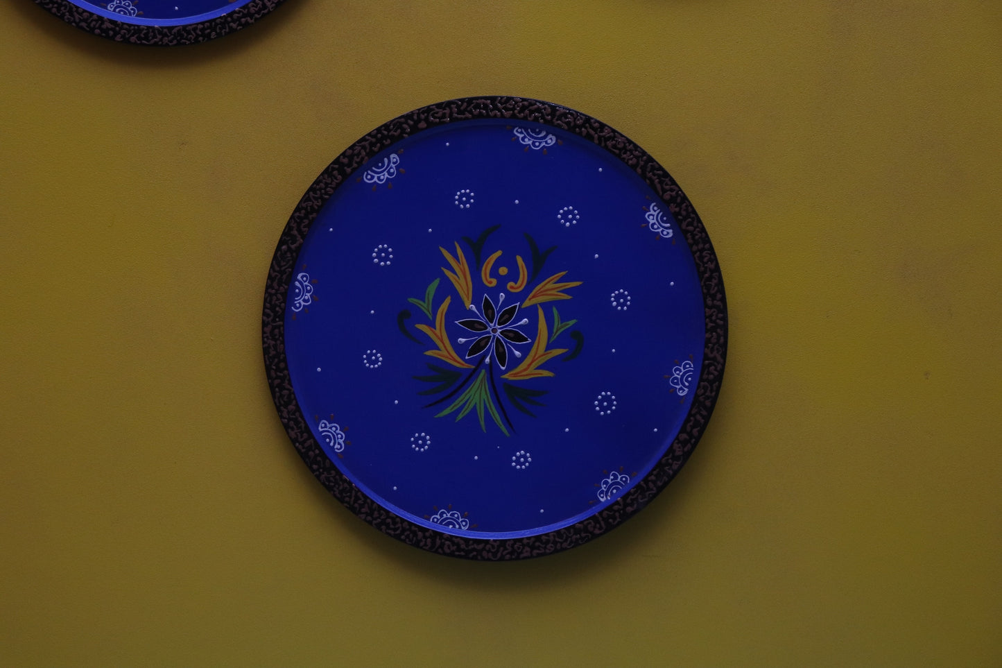 Mirza - Wall Panel Art - Multi Colour Paint Finish