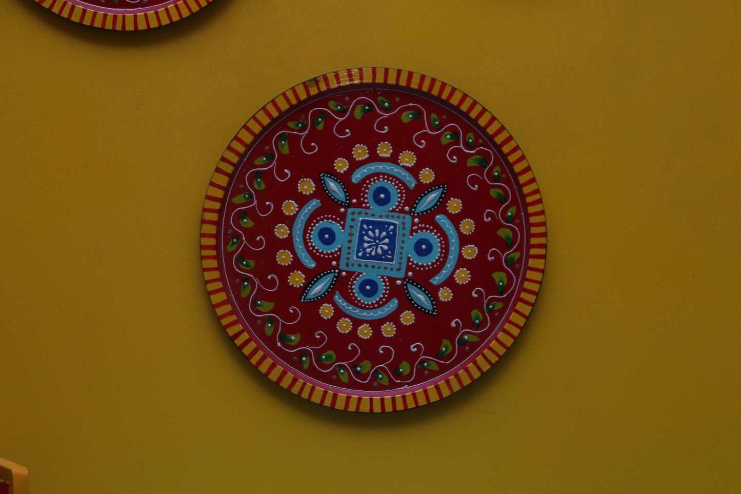 Avik - Wall Panel Art - Multi Colour Paint Finish