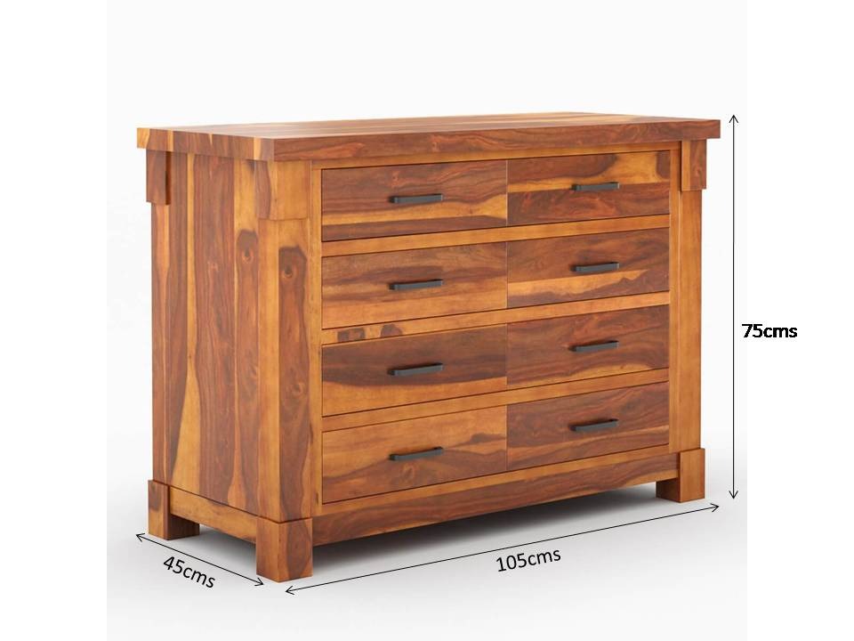 Solid Wood Dressing Tables In Natural Finish