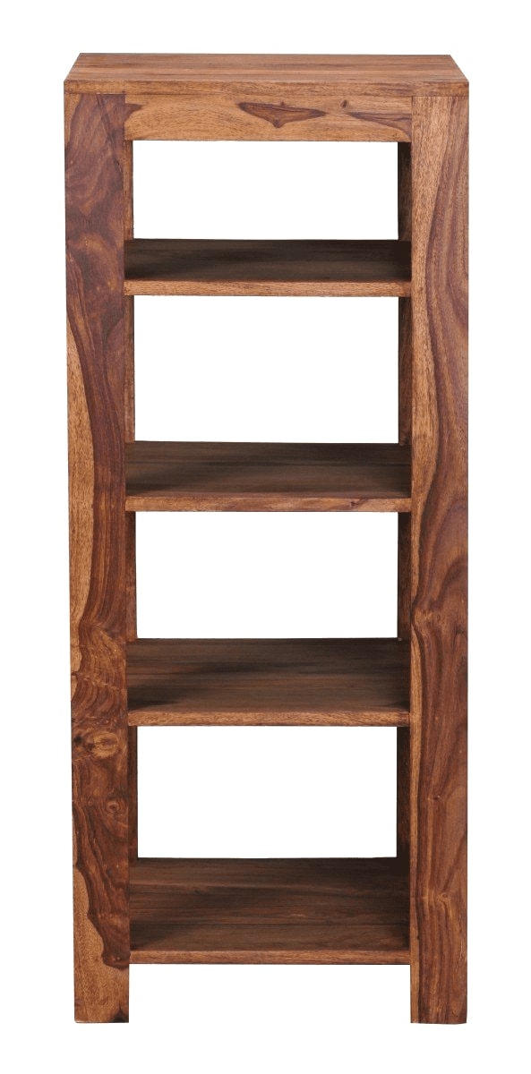 Solid Wood Book Case In Natural Finish
