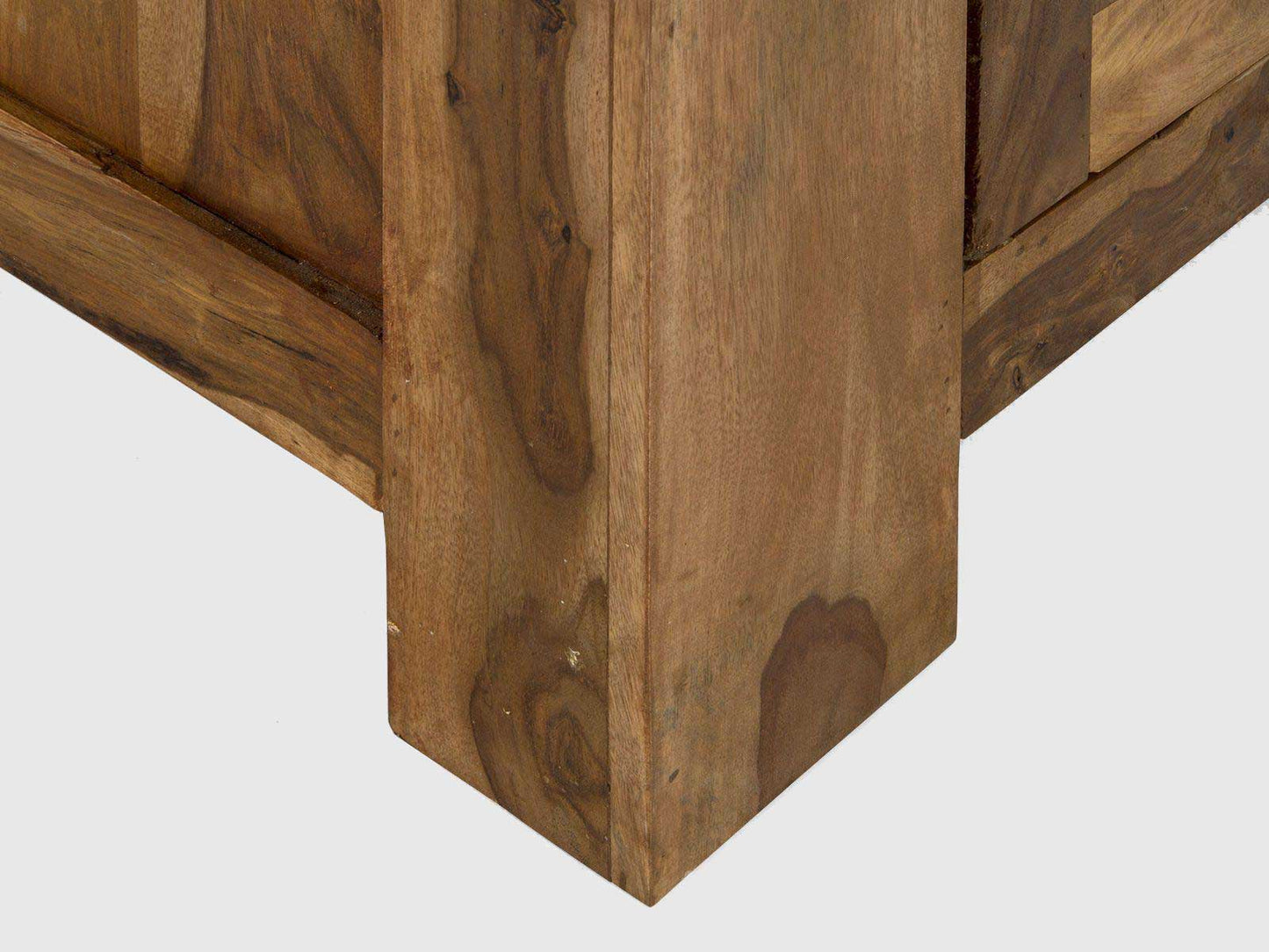 Solid Wood Crockery Unit In Teak Finish