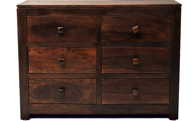 Oslo - Solid Wood Chest Of Six Drawers