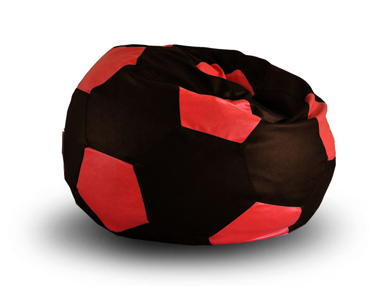 Leatherette Football Bean Bag With Fillers - XXL