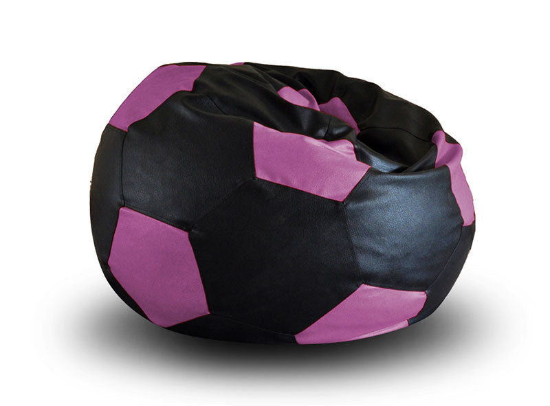 Leatherette Football Bean Bag With Fillers - XXL