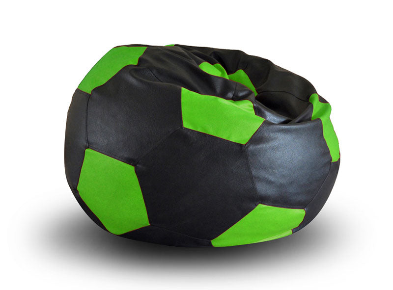 Leatherette Football Bean Bag With Fillers - XXL