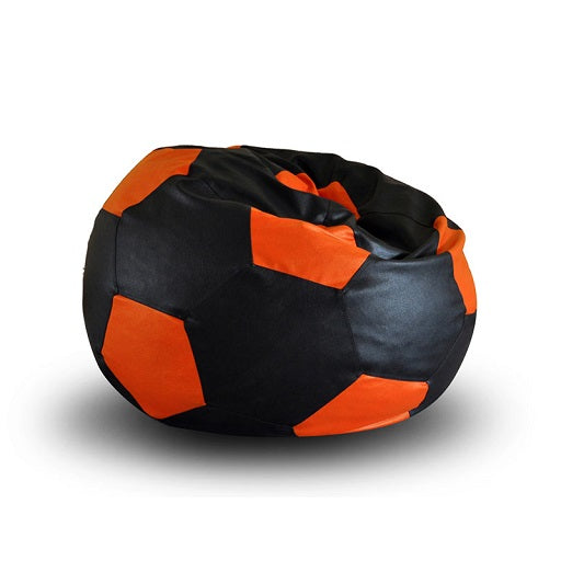 Leatherette Football Bean Bag With Fillers - XXL