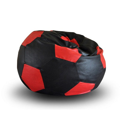 Leatherette Football Bean Bag With Fillers - XXL