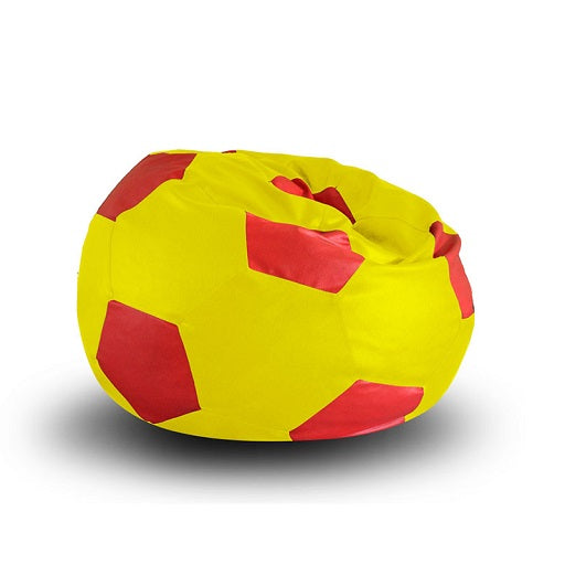 Leatherette Football Bean Bag With Fillers - XXL