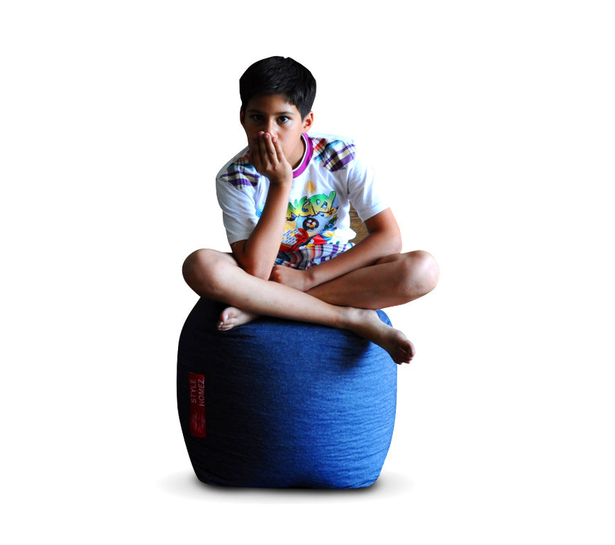 Square - Ottoman Printed Bean Bag With Fillers - Large