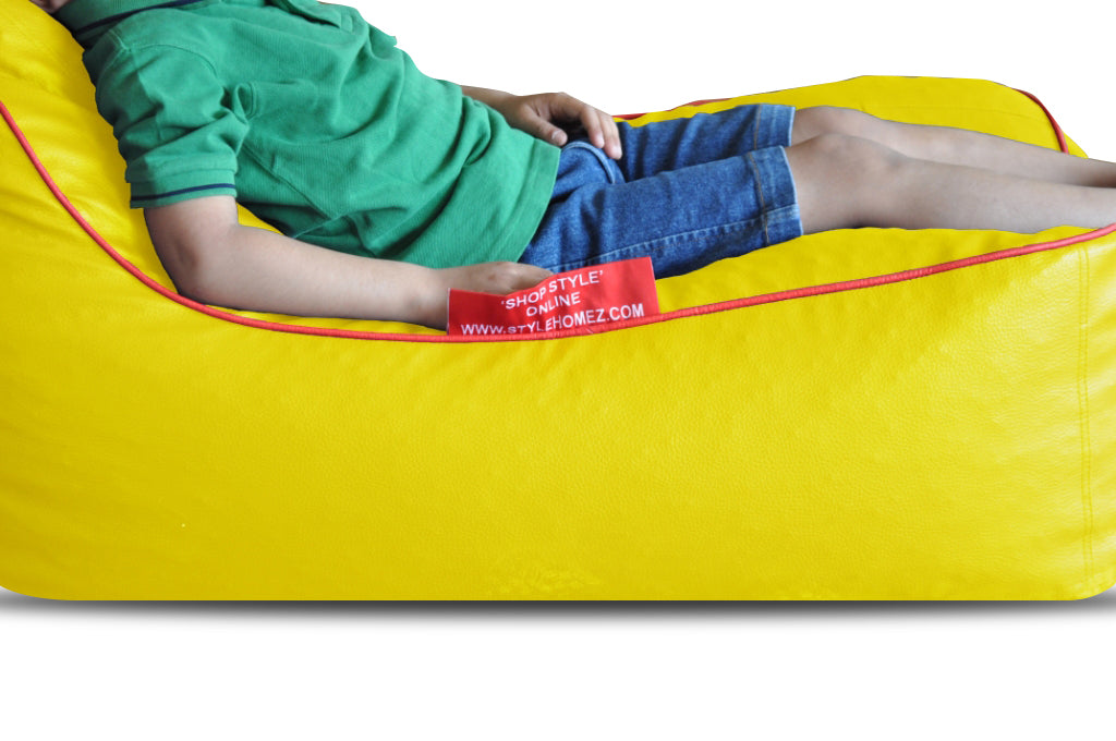 Kids - Leatherette Bean Rocker With Fillers - Large