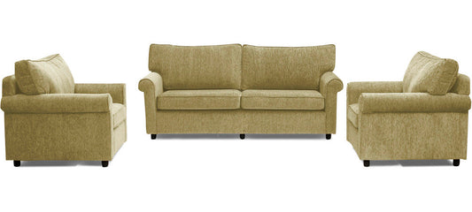 Muse - Victorian Gold Fabric Sofa (3-1-1 Sofa Combo)