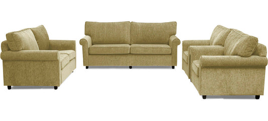 Muse - Victorian Gold Fabric Sofa Set 3-2-1-1