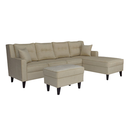 Santafee 6 Seater Sofa - Beige