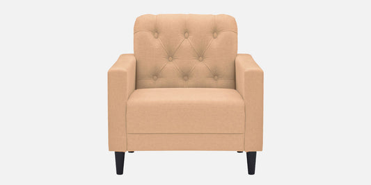 Eden Tufted Back Sofa - ORANGE