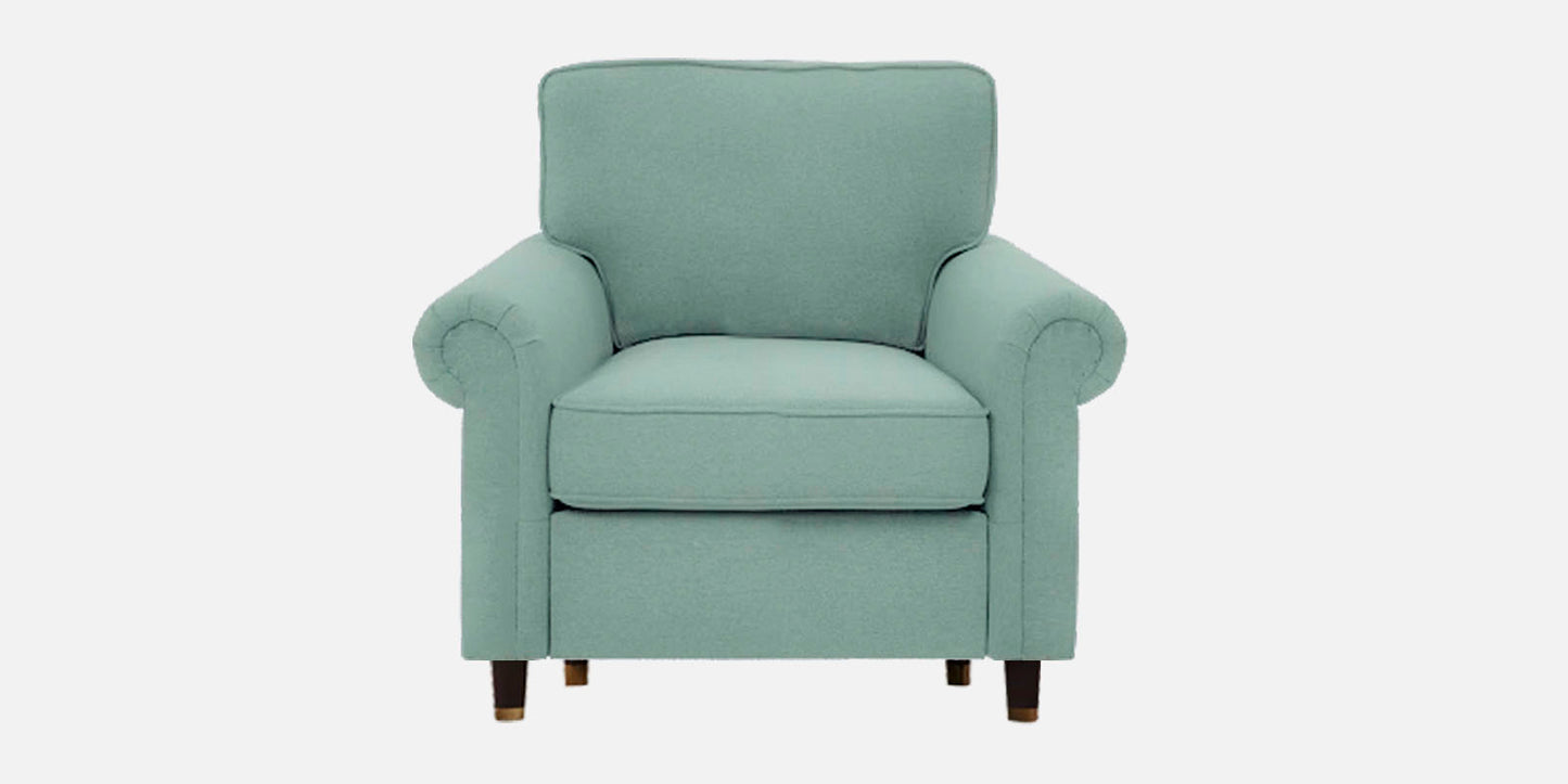 Sarra Cushion Back Sofa- Sea Green