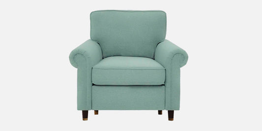 Sarra Cushion Back Sofa- Sea Green