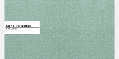 Sarra Cushion Back Sofa- Sea Green