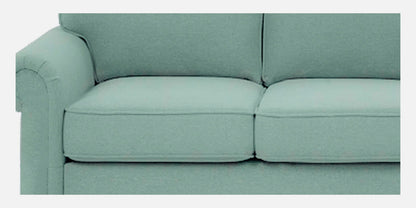 Sarra Cushion Back Sofa- Sea Green