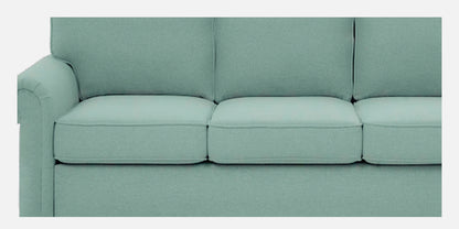 Sarra Cushion Back Sofa- Sea Green