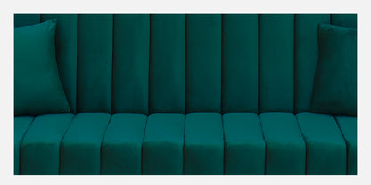 Maisy Fabric Sofa - Teal Green