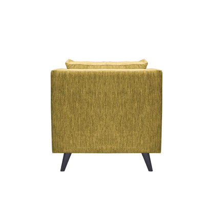 Royce Cushion Back Fabric Sofa - Mehandi