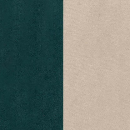 Mason Cushion Back Fabric Sofa - Green & Beige