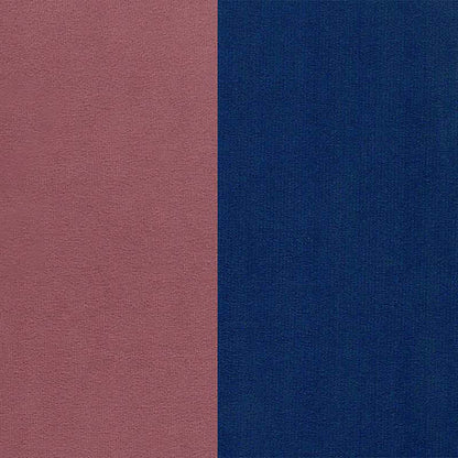 Mason Cushion Back Fabric Sofa - Dark Pink & Blue