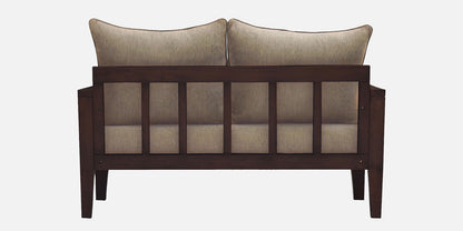 Lessie Teak Wood Sofa - Beige