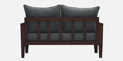 Lessie Teak Wood Sofa - Grey