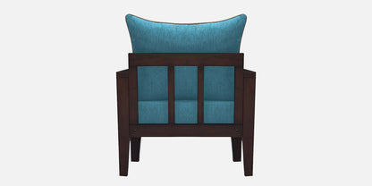 Lessie Teak Wood Sofa - Sea Green
