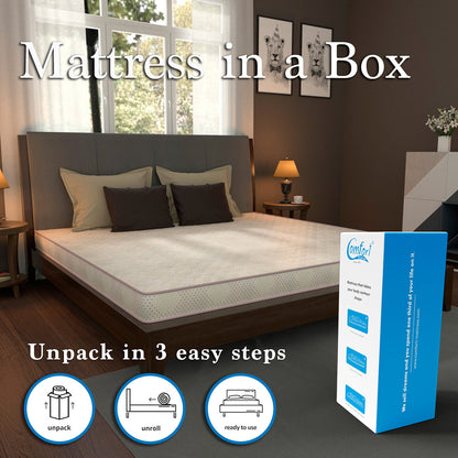 Comfort Orthopedic HR, Latex And Memory Foam Mattress - Queen