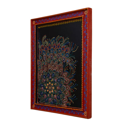 Giaan - Solid Wood Wall Art - Multi Colour Paint Finish