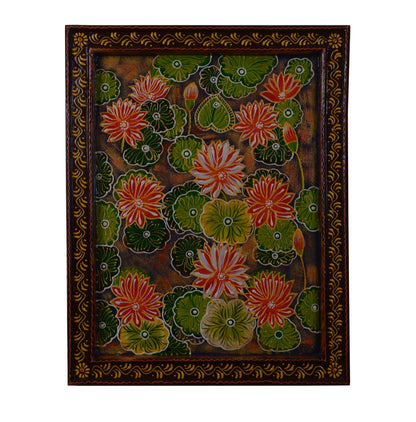 Shubh - Solid Wood Wall Art - Multi Colour Paint Finish