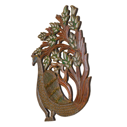 Vijayraj - Solid Wood Wall Art - Multi Colour Paint Finish