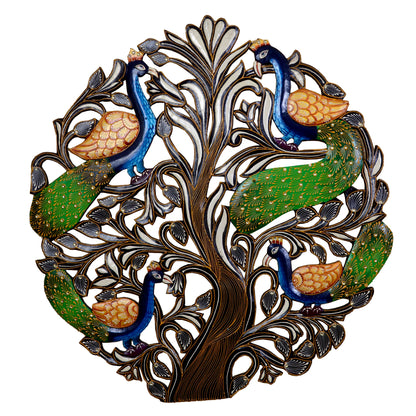 Nuved - Solid Wood Wall Art - Multi Colour Paint Finish