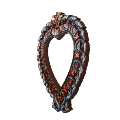 Pradyun - Solid Wood Wall Hanging Jharokha - Multi Colour Paint Finish