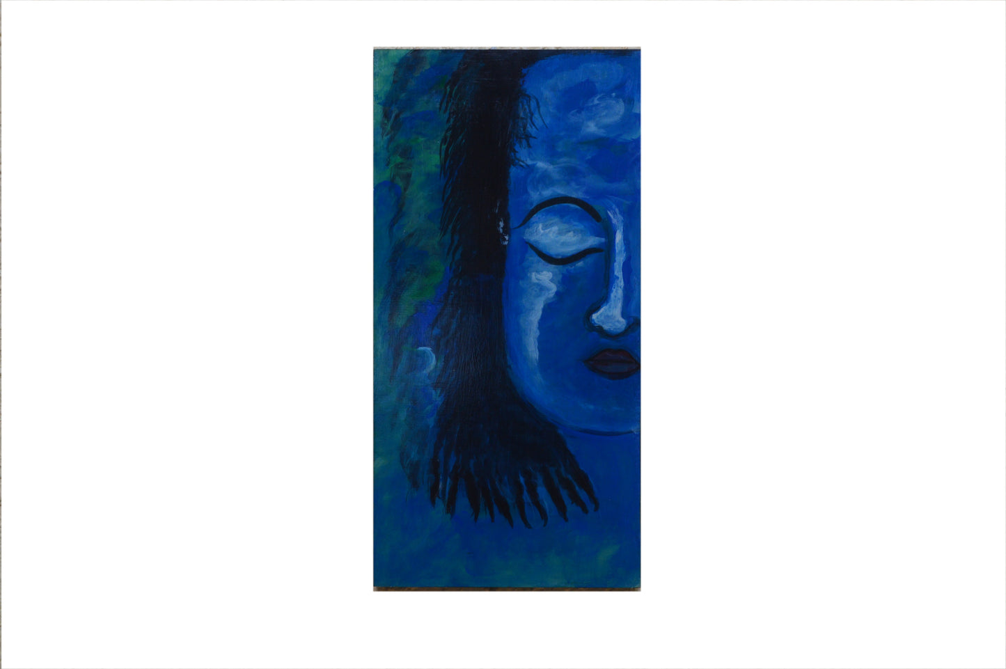 Anaya - Solid Wall Panel Art - Multi Colour Paint Finish