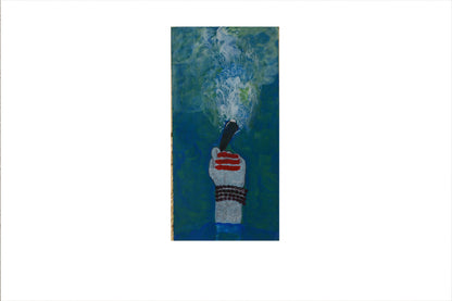 Jai - Solid Wall Panel Art - Multi Colour Paint Finish