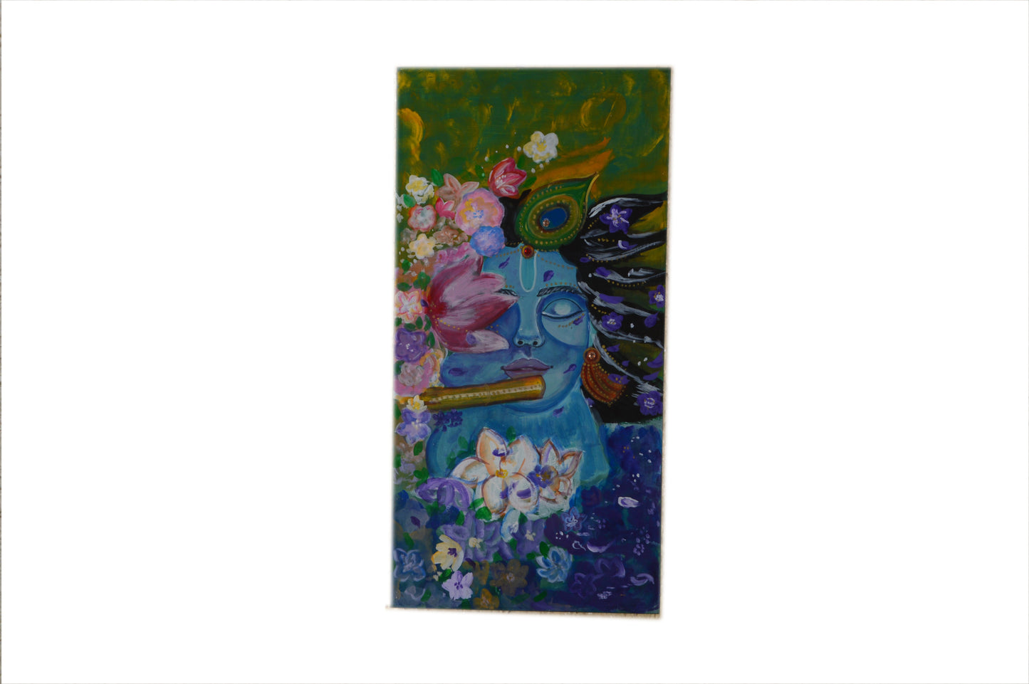 Aviraj - Solid Wall Panel Art - Multi Colour Paint Finish