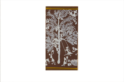 Arth - Solid Wall Panel Art - Multi Colour Paint Finish
