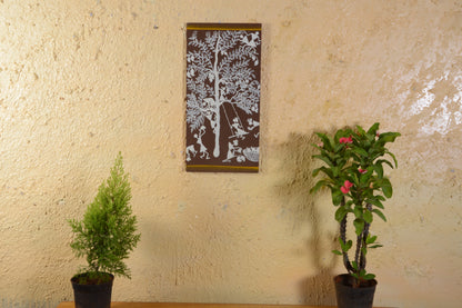 Arth - Solid Wall Panel Art - Multi Colour Paint Finish